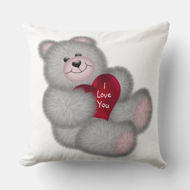 Teady Bear Dekorativ kudde (Framsida)