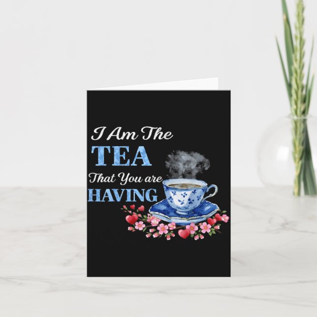Teaet som har Alla hjärtans dag-citat Kort (Framsida)