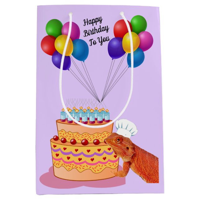 Teak Beardie Önskemål You A Grattis på födelsedage (Framsidan)