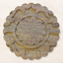 Teak Trärullande Design Anpassad