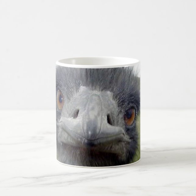 teakopp med ostrichen kaffemugg (Center)