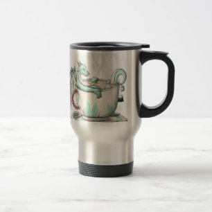 Teakoppdrakar: (Klar) pepparmint, Resemugg