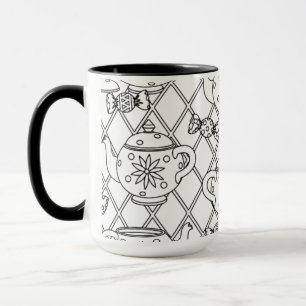 Teakrukaklotter Mugg