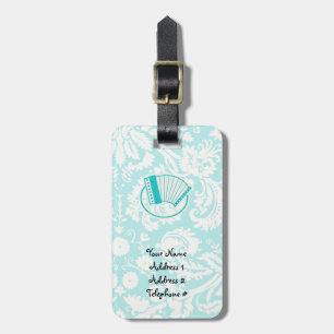 Teal Accordion Bagagebricka