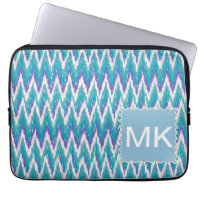 Teal and Amethyst iKat ZigZag mönster