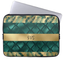 Teal and Guld Design Tote