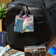 Teal Aqua Blue Lila Rosa Guld Marble Art Mönster