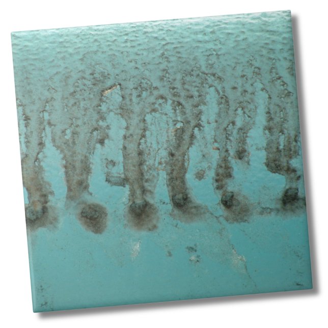 Teal Aqua Blue Shabby chic Industrial Kakelplatta (Teal Aqua Blue Shabby Chic Industrial ceramic tile)