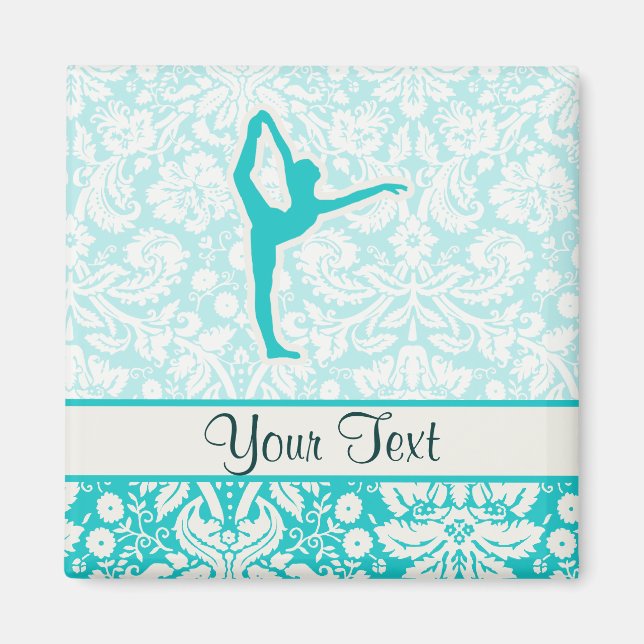 Teal Ballet Magnet (Framsidan)
