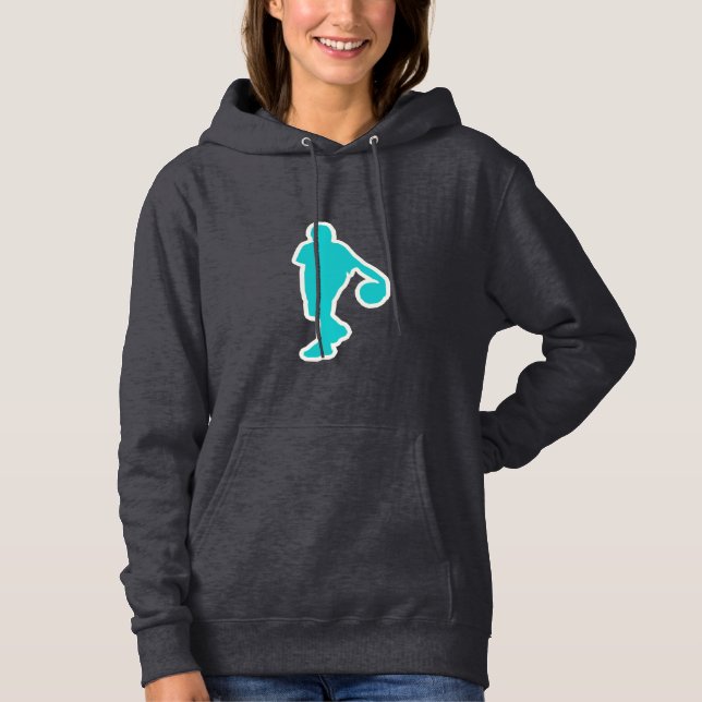 Teal Basketball T Shirt (Framsida)