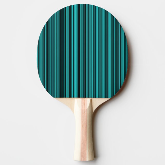 Teal Black Rand Pingisracket (Baksidan)