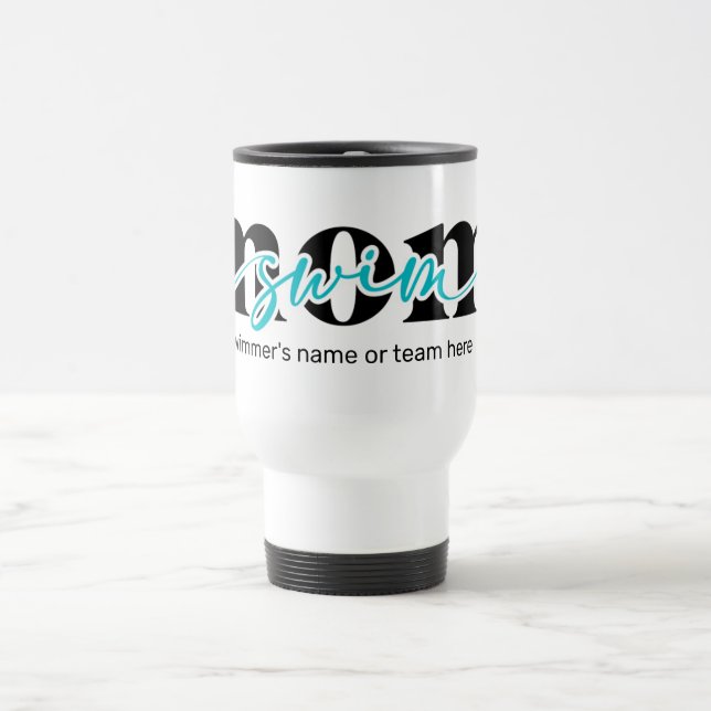 Teal Black Script Simma Mamma Resemugg (Center)