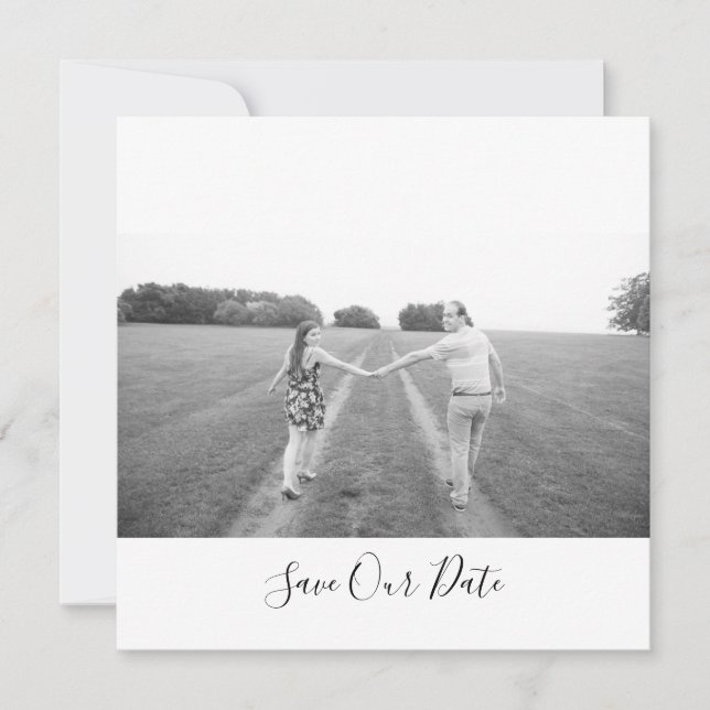 Teal Blue Bouquet Bröllop Suite Spara datum Inbjudningar (Framsida)