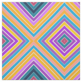 Teal Blue Burgundy och Guld Tyg