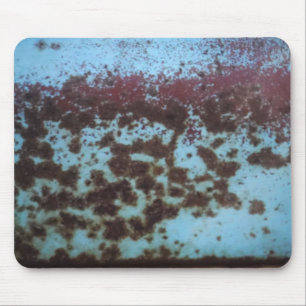Teal Blue & Lila Rusted-bakgrund Musmatta