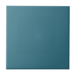 Teal Blue Solid Färg Kakelplatta