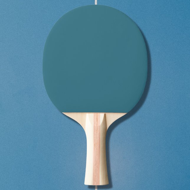 Teal Blue Solid Färg Pingisracket (Skapare uppladdad)