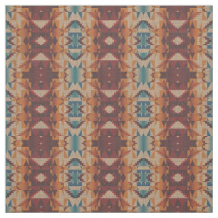 Teal Blue Taupe Brown Orange Ethnic look Tyg