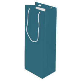 Teal Blue Vin Gift Bag