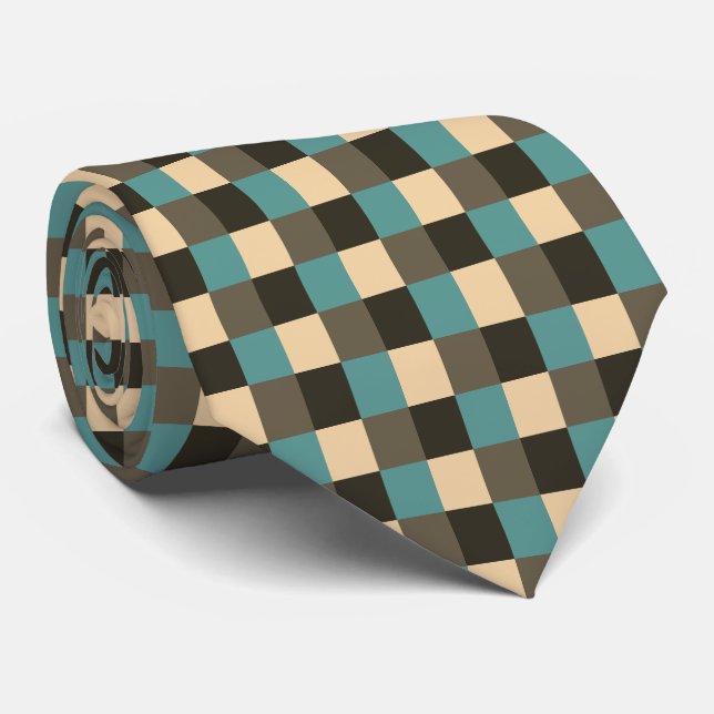 Teal Brown Chocolate Beige Cream Tan Play Slips (Rullad)