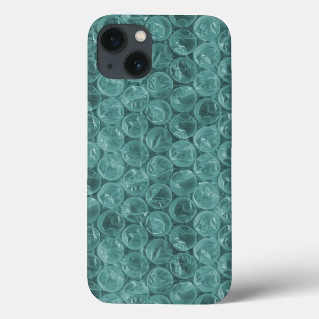 Teal bubble wrap mönster Fodral-Mate iphone case (Baksida)