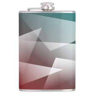 teal burgundvit fickplunta