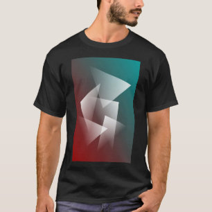 teal burgundvit t shirt