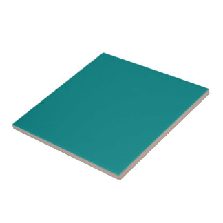 Teal Ceramic Tile by Janz 4.25x4.25 Kakelplatta