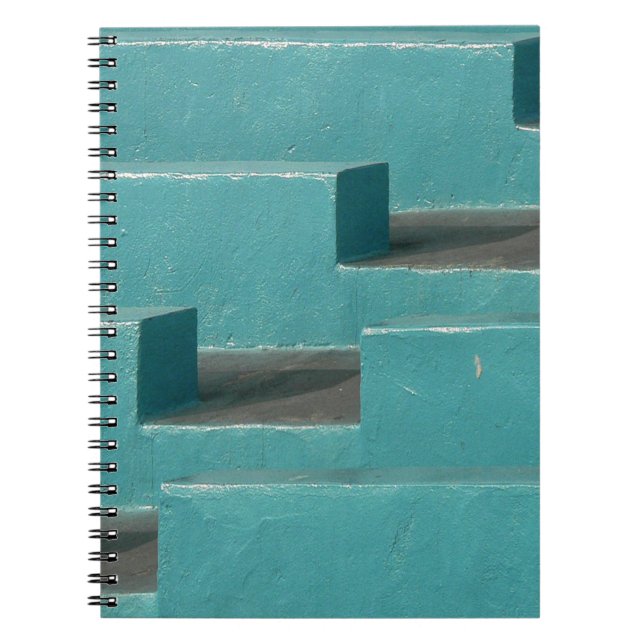 TEAL CONRETE BENCH ANTECKNINGSBOK (Framsidan)