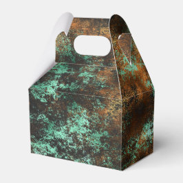 Teal Cooper Patina Metallic Presentaskar