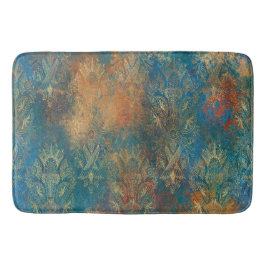 Teal Cooper Patina Shower Curtain Badrumsmatta
