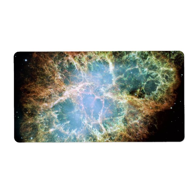 Teal Crab Nebula Fraktsedel (Framsidan)