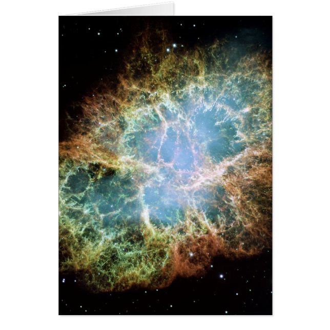 Teal Crab Nebula OBS Kort (Framsidan)