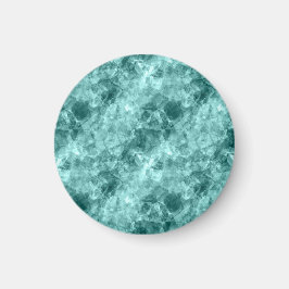 Teal Crumged Struktur Magnet