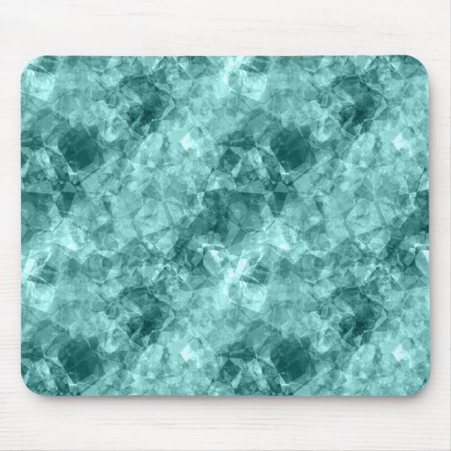 Teal Crumged Struktur Musmatta (Framsidan)