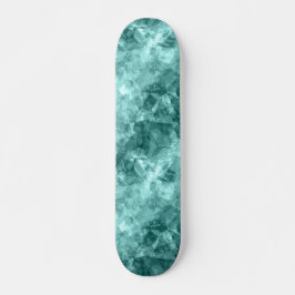 Teal Crumged Struktur Skateboard Bräda 21,5 Cm