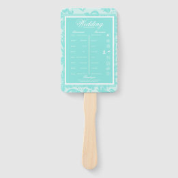 Teal damask - rutt