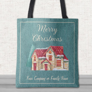 Teal Denim, Company Personlig, Winter House Tygkasse