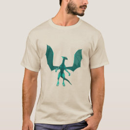 Teal Dragon Shirt T Shirt