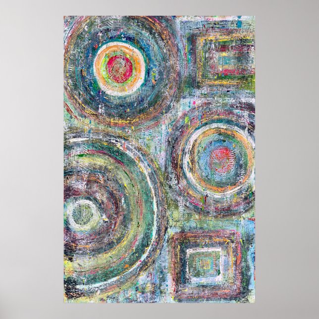 Teal Driven 24 x 36 Poster (Framsidan)