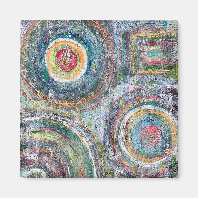 Teal Driven Magnet (Framsidan)