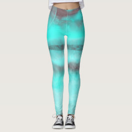 Teal dröm leggings