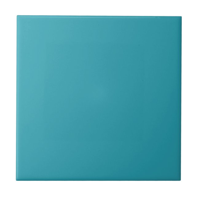 Teal Färg Tile Kakelplatta (Framsidan)