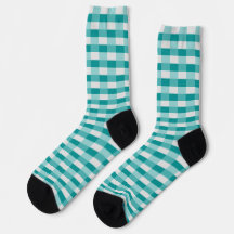 Teal Färgblock med Ljusgrå