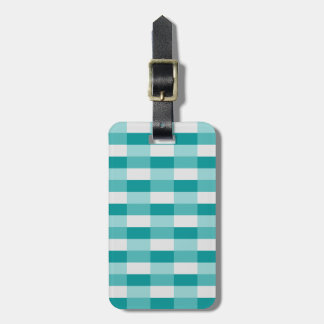 Teal Färgblock med Ljusgrå Bagagebricka