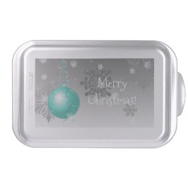 Teal Finare jul Ornament Bakform