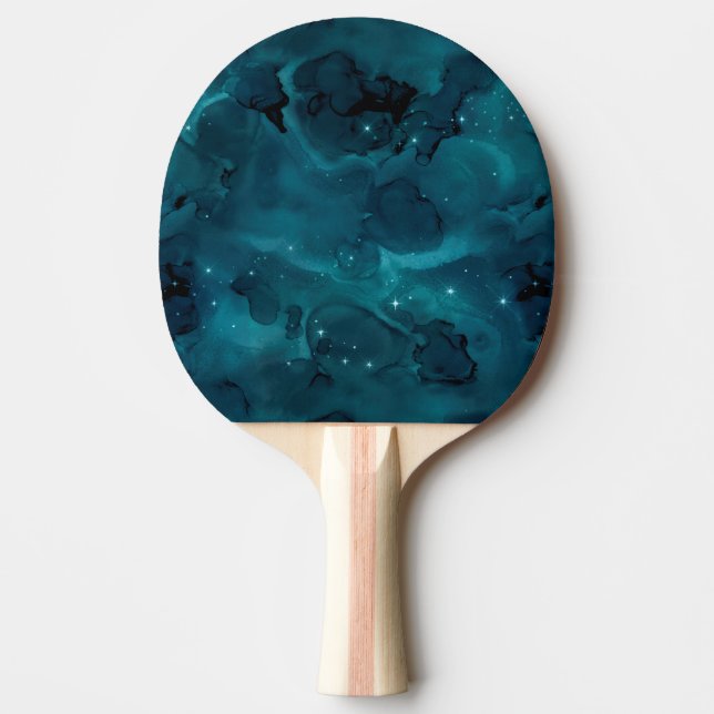 Teal Galaxy Series Design 5 Pingisracket (Framsidan)