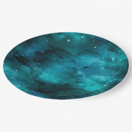 Teal Galaxy Series Design 7