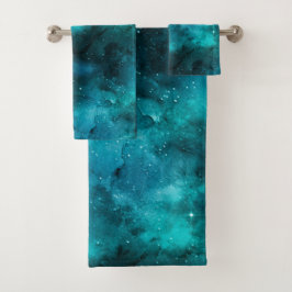 Teal Galaxy Series Design 7