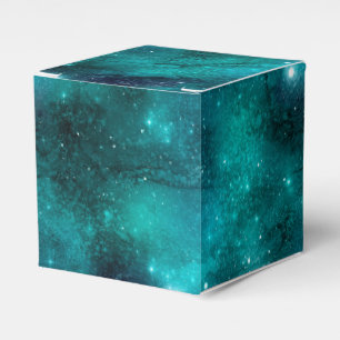 Teal Galaxy Series Design 8 Presentaskar